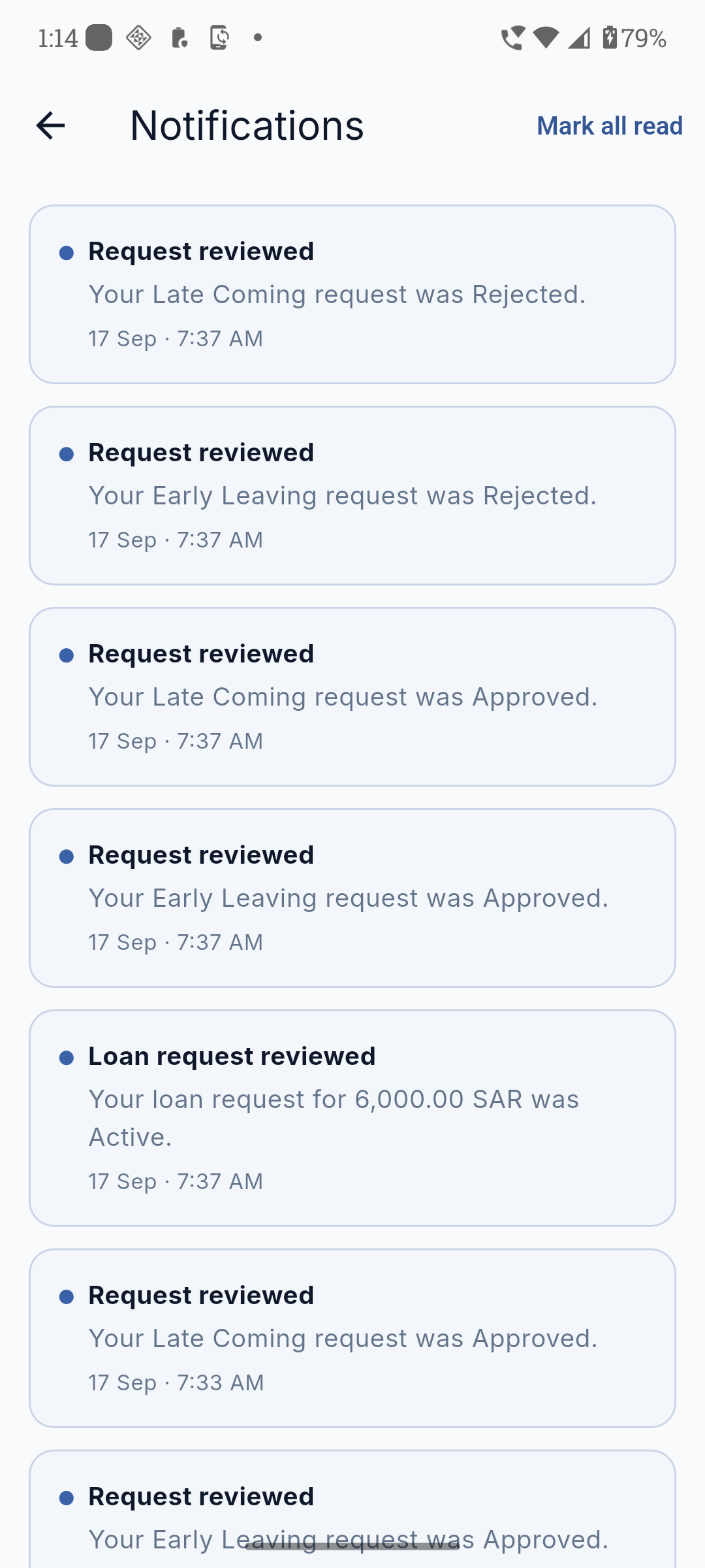 Notifications