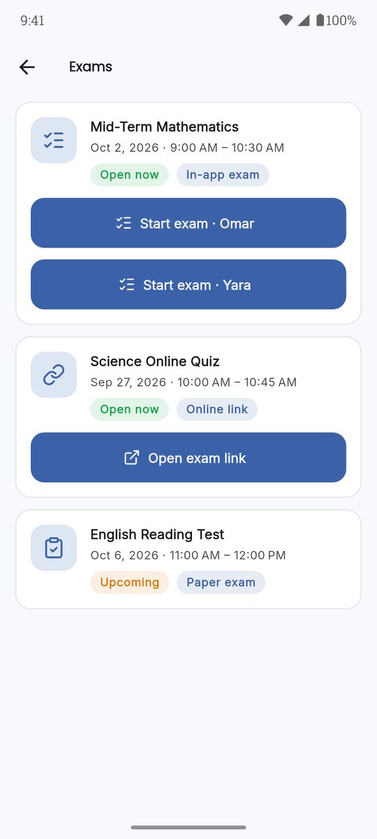 Exams