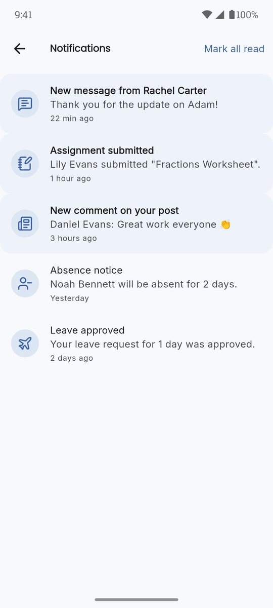 Notifications